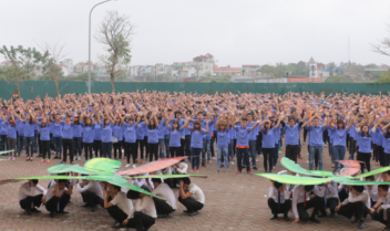 Sinh viên khoa Luật tham gia hoạt động kỷ niệm 85 năm ngày thành lập Đoàn thanh niên cộng sản Hồ Chí Minh